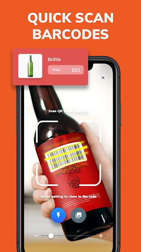 Fast QR & Barcode Reader Captura de tela 1
