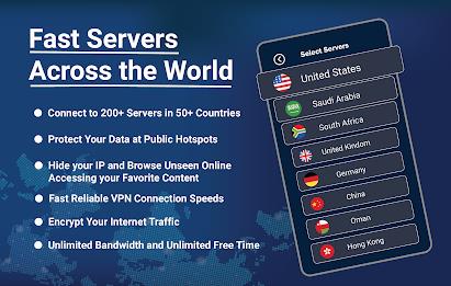 Secure VPN Proxy Server Site Ekran Görüntüsü 2