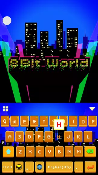 bitworld Keyboard Theme Ekran Görüntüsü 0