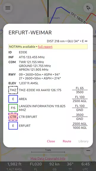 Enroute Flight Navigation Captura de tela 3