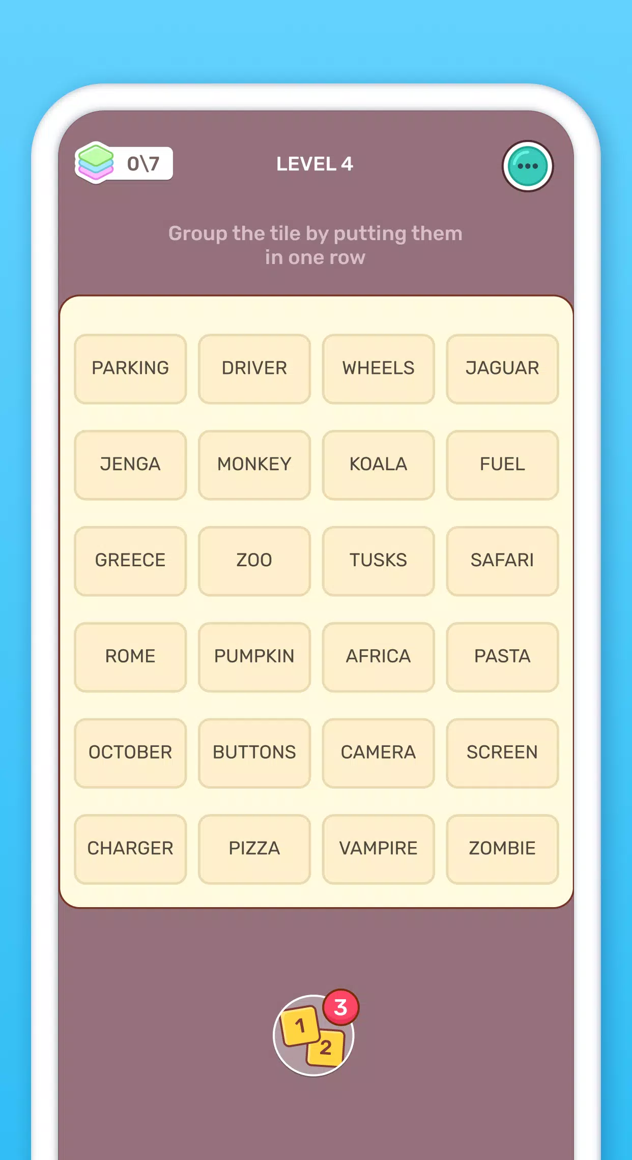 Connect Word Captura de pantalla 0