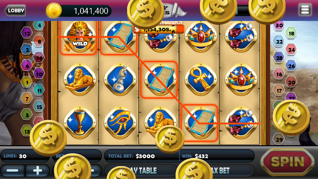 Huge Vegas Lucky Casino Slots Games スクリーンショット 0