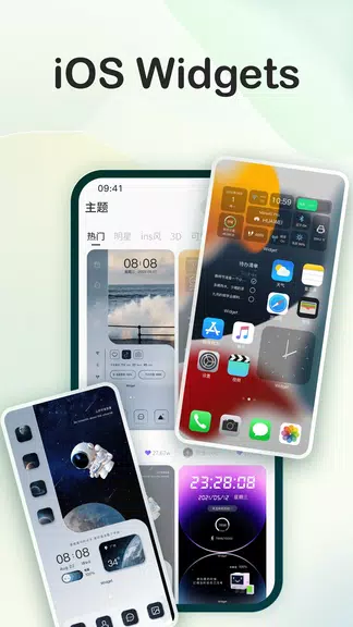 Schermata Widgets Beautiful - Colorful 2