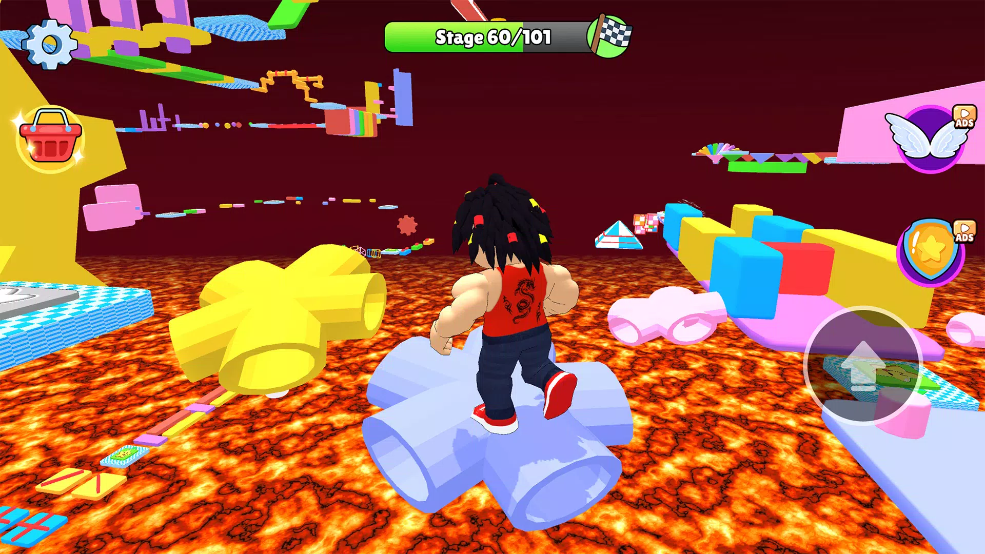 Parkour Adventure Jump Up Game 스크린샷 3