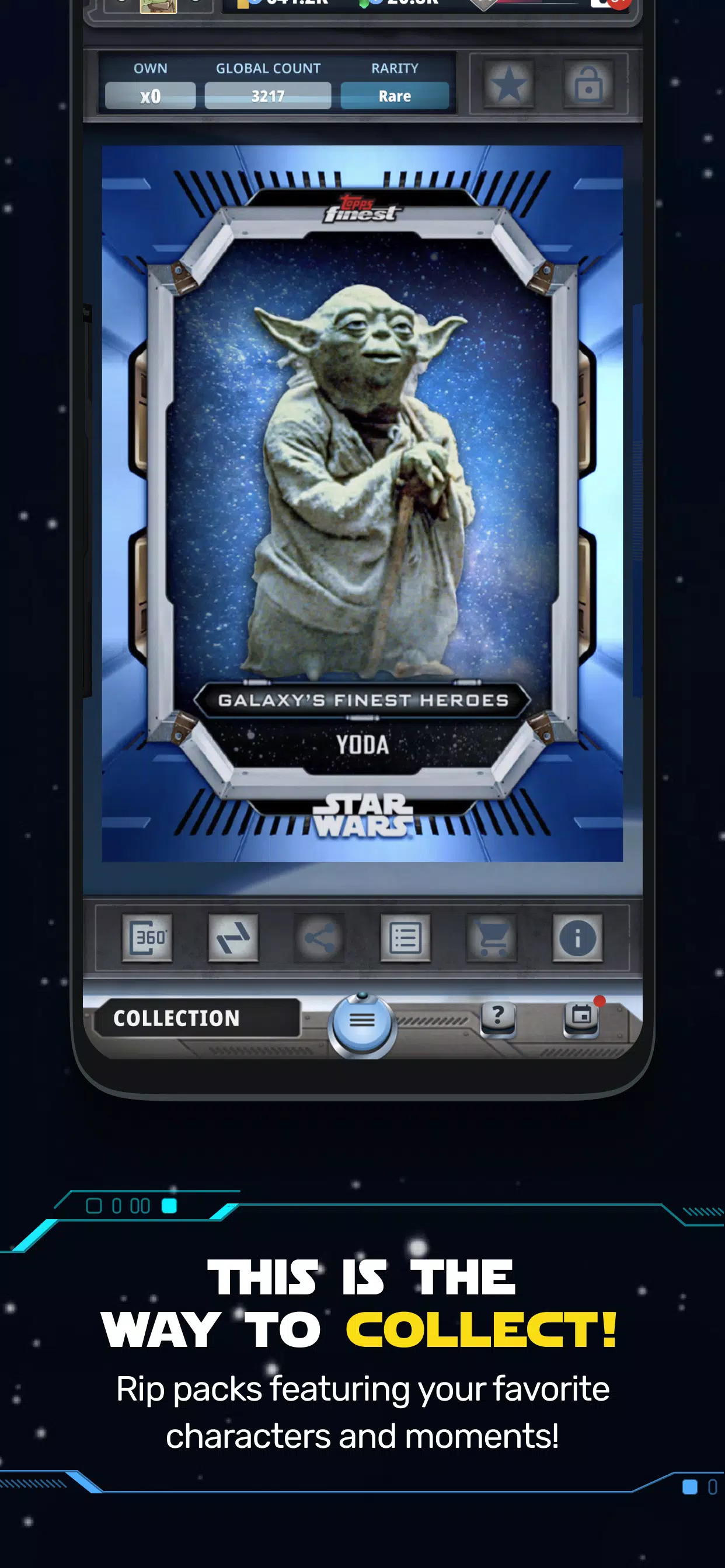 Star Wars ဖန်သားပြင်ဓာတ်ပုံ 1