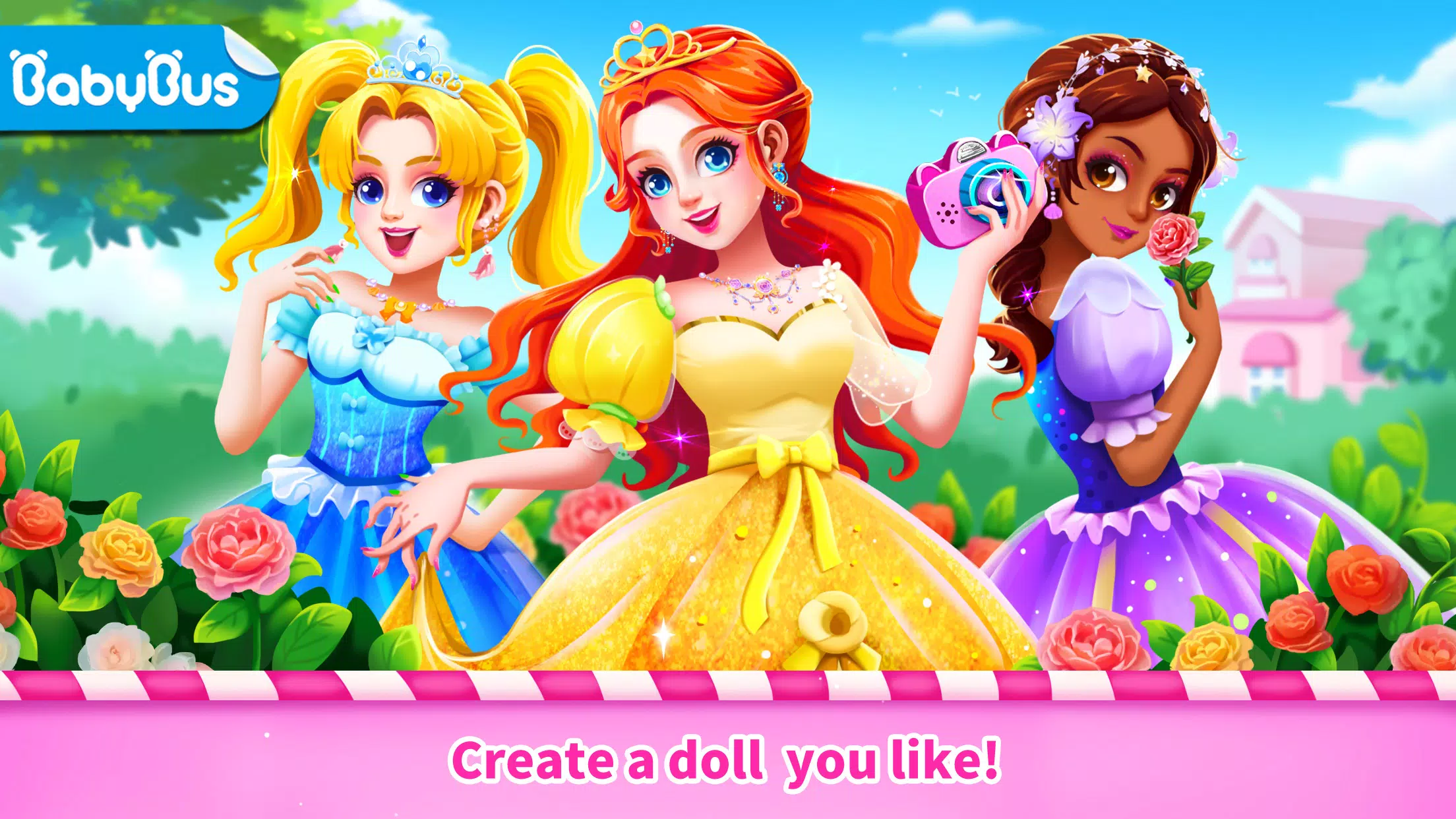 Little Panda: Doll Dress up Ảnh chụp màn hình 0