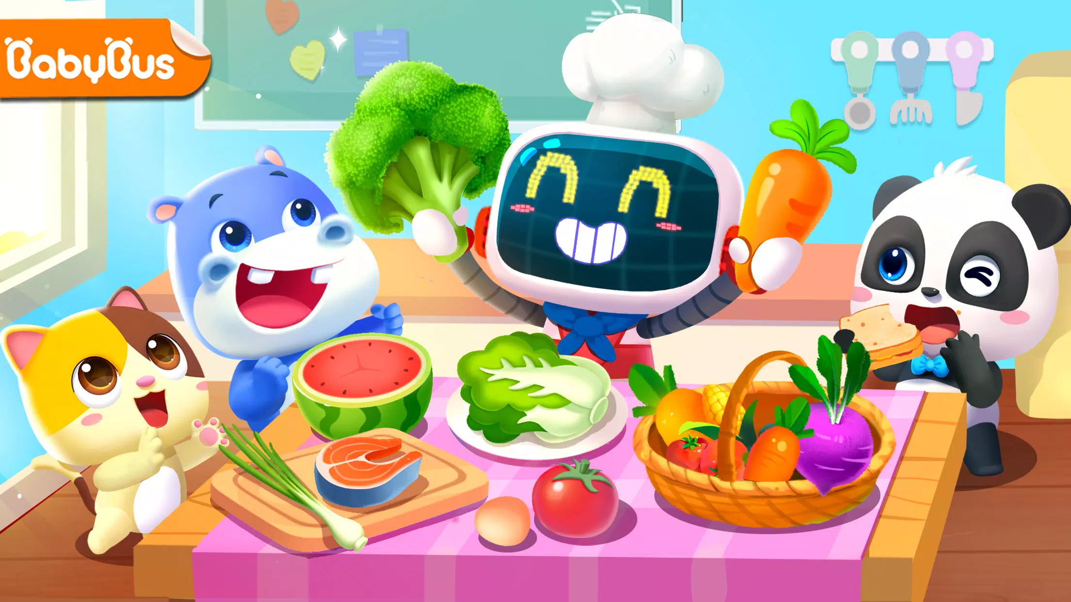 Bebê Panda: festa da cozinha Captura de tela 0