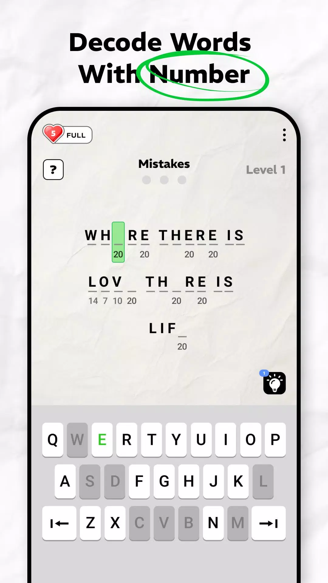 Cryptogram IQ Скриншот 2