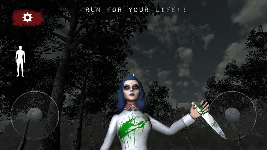 Scary Dancing Lady Horror game 螢幕截圖 1
