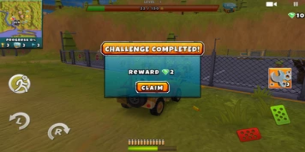 Zombie Offroad Safari Ekran Görüntüsü 1