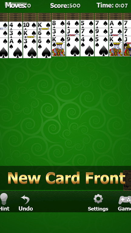 Solitaire Free Cell 스크린샷 3