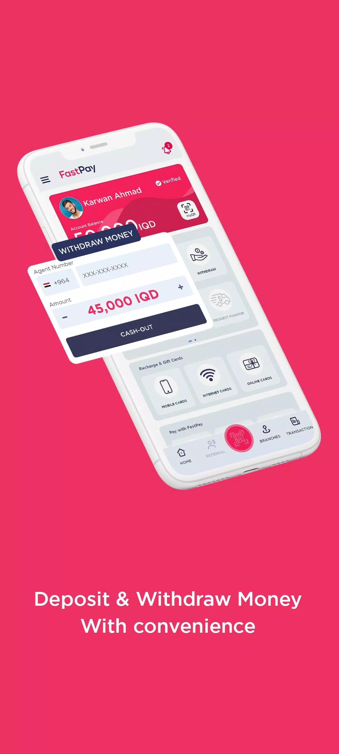FastPay Wallet Ekran Görüntüsü 2