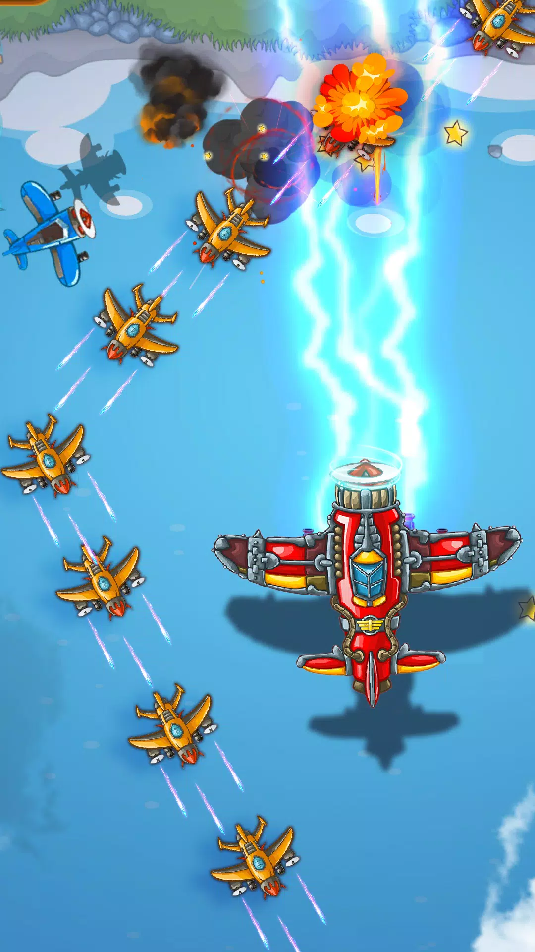 Airplane Strike Fighter Force Ảnh chụp màn hình 3