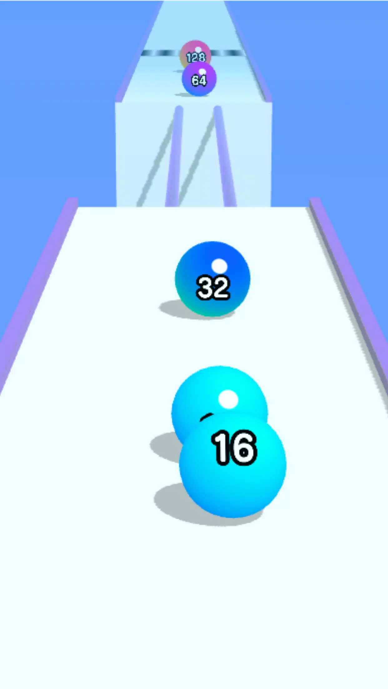 Ball Run 2048: merge number Tangkapan skrin 3