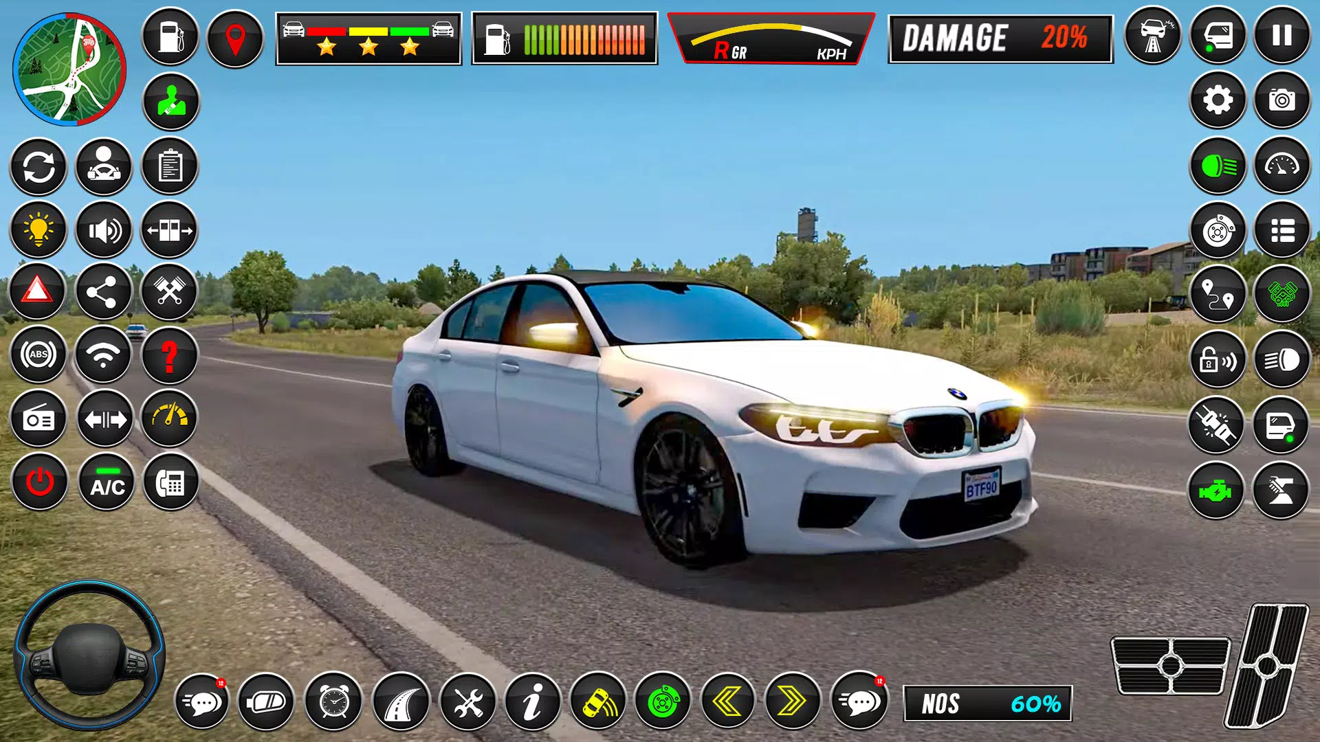 Real Car Driving Game 3D ဖန်သားပြင်ဓာတ်ပုံ 2