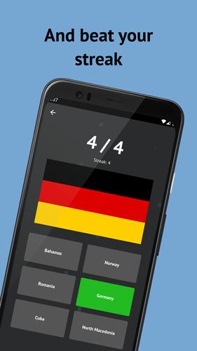 Country Flags: Geography Quiz Captura de tela 3