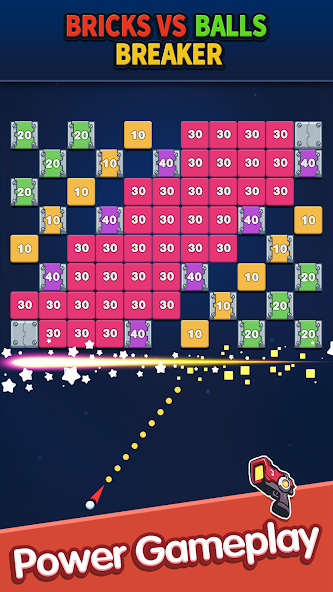 Bricks vs Balls Breaker Mod ဖန်သားပြင်ဓာတ်ပုံ 1