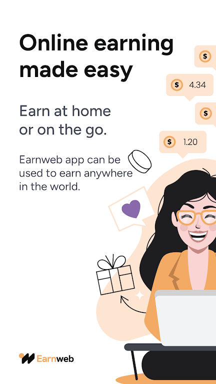 Earnweb: Earning app & website Скриншот 0