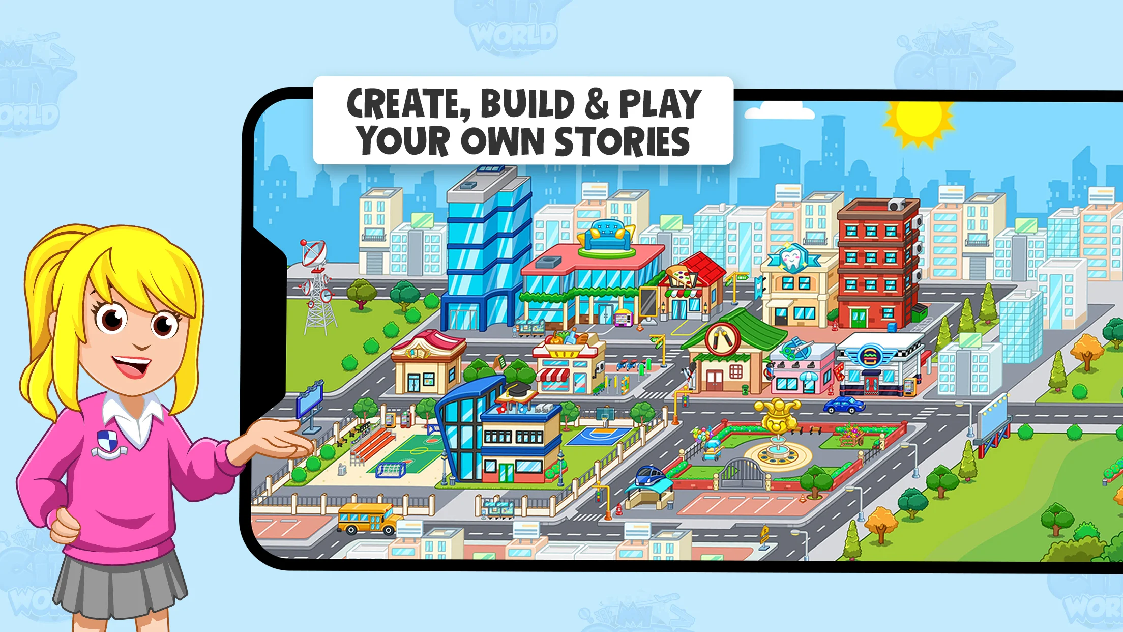 My Town World - Mega Doll City ဖန်သားပြင်ဓာတ်ပုံ 0