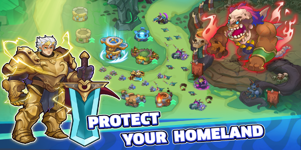 King Of Defense III: TD game 螢幕截圖 1