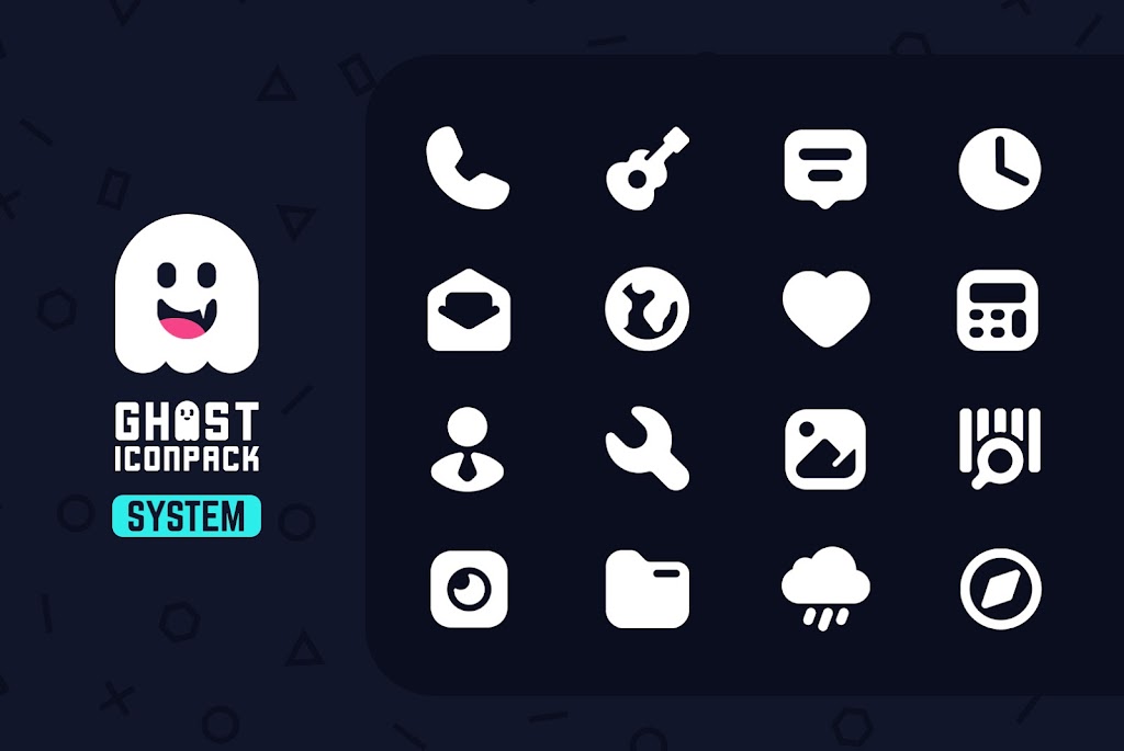 Ghost IconPack 스크린샷 0