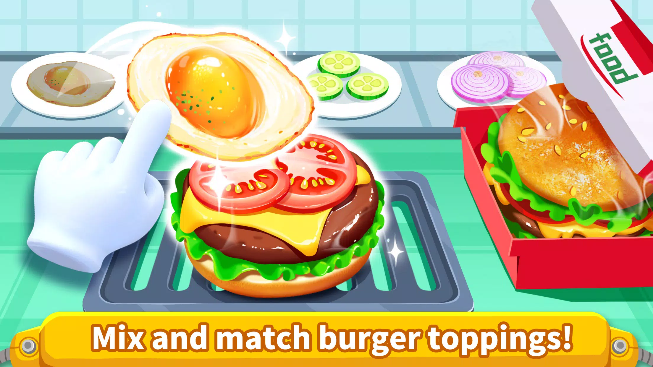 Little Panda's Space Kitchen ภาพหน้าจอ 1