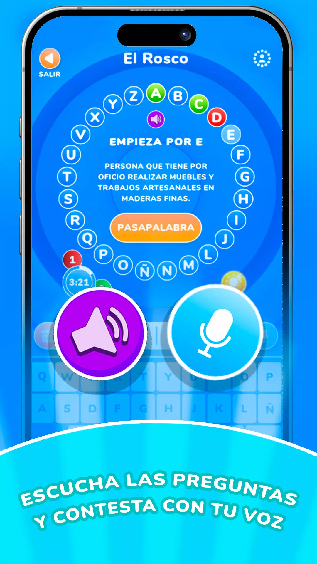 Schermata Pasapalabra 1
