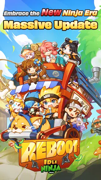 Idle Ninja Online: AFK MMORPG Schermafbeelding 0