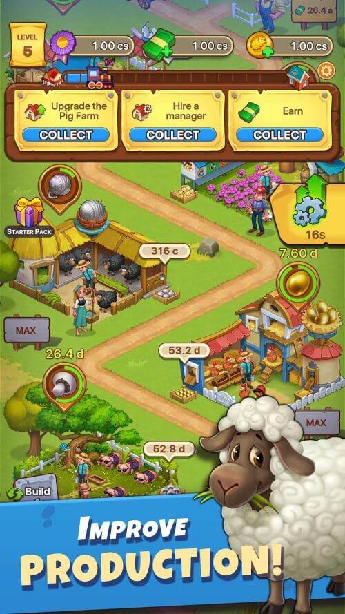 Idle Farmer应用截图第2张