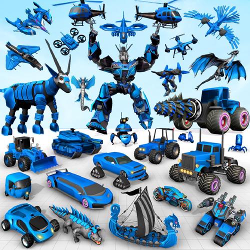 jeu de voiture robot chèvre Capture d'écran 0