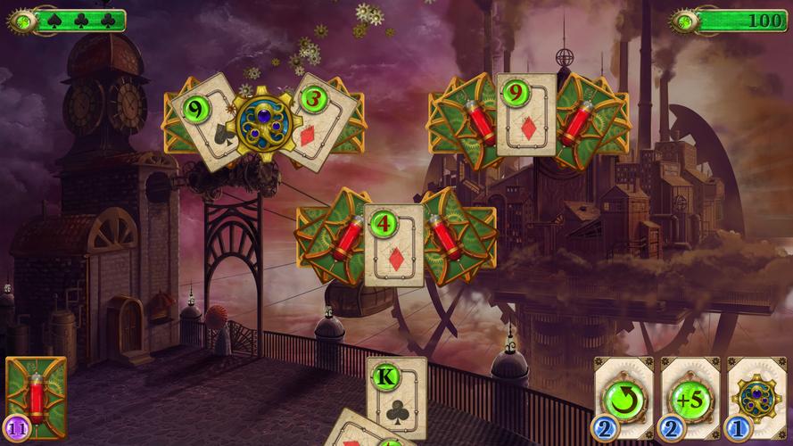 Steampunk Solitaire 螢幕截圖 2