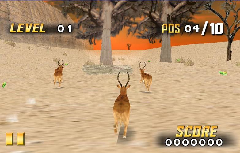 Savanna Race Capture d'écran 1