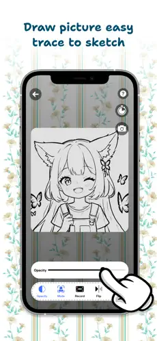 AR Draw Anime Trace Sketch AI Ekran Görüntüsü 2