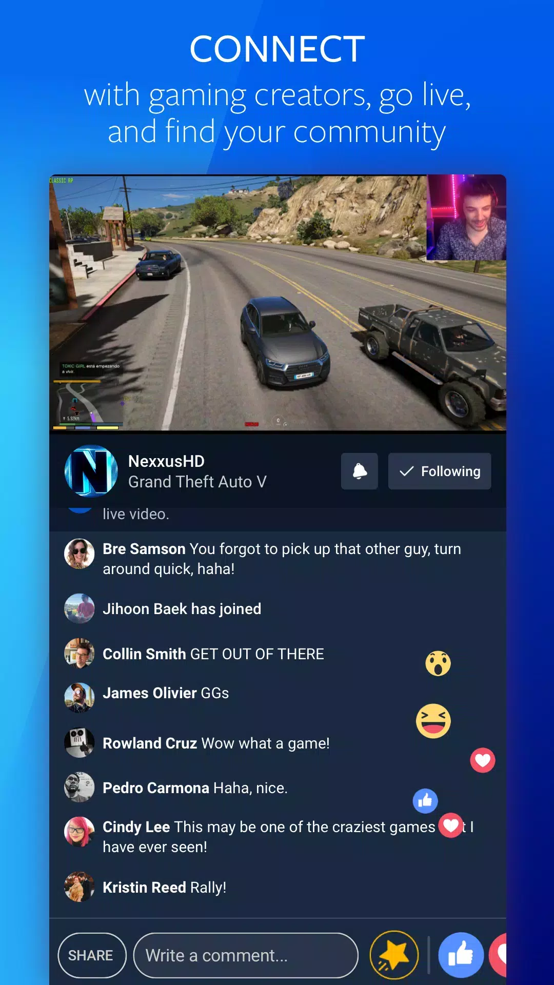 FaÇebook Gaming: Play, Watch, 스크린샷 2