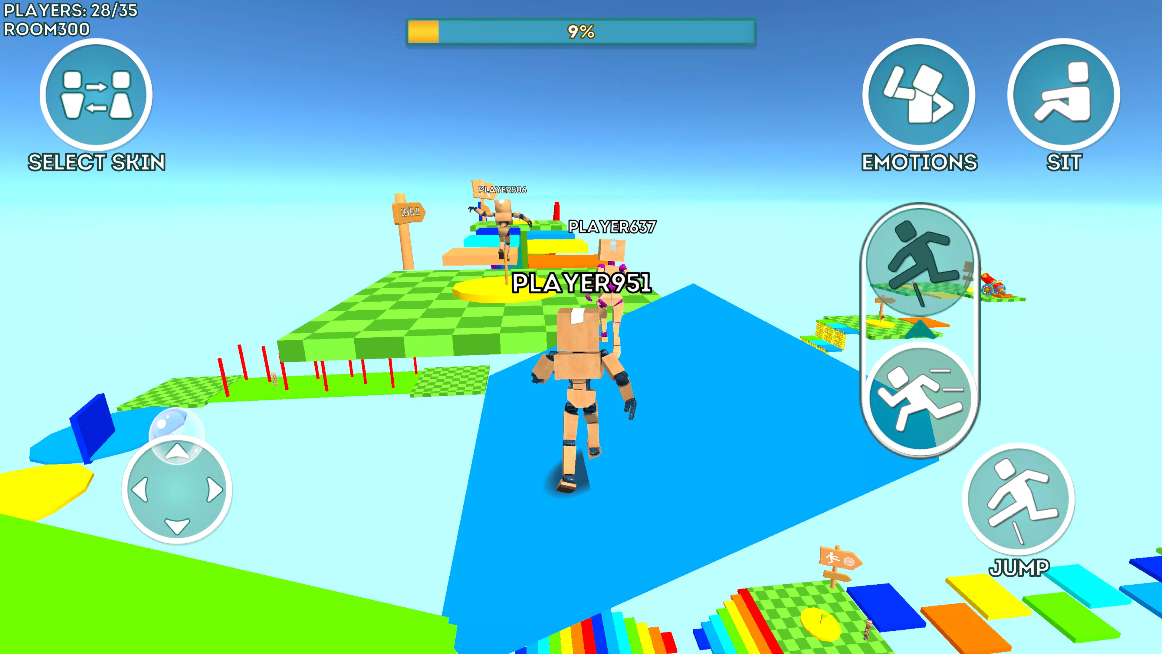 Mega Easy Parkour for Obby スクリーンショット 2