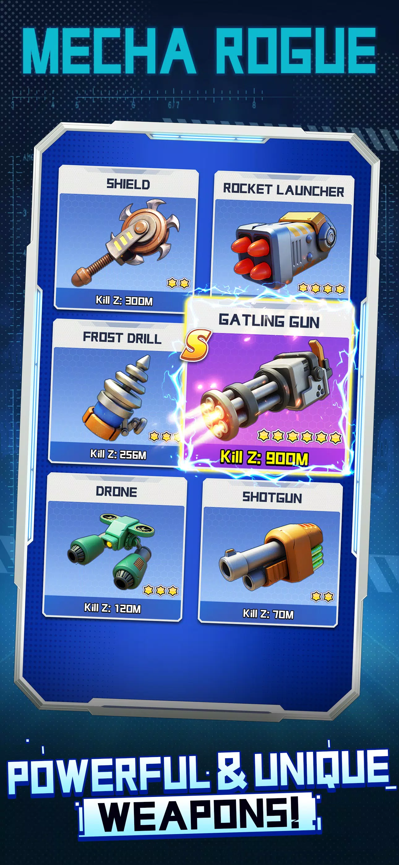 Mecha Rogue Tangkapan skrin 2