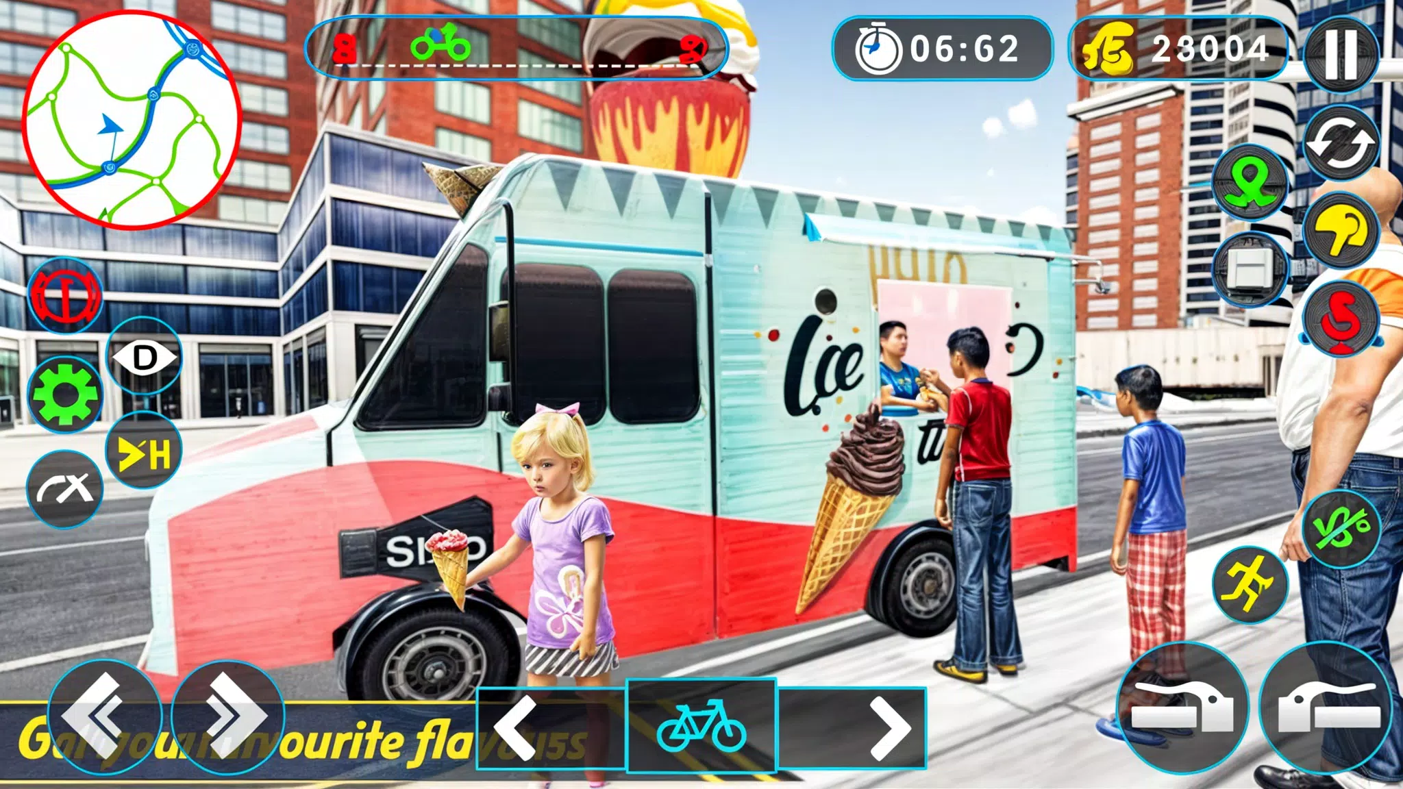 City Ice Cream Man Simulator 스크린샷 3
