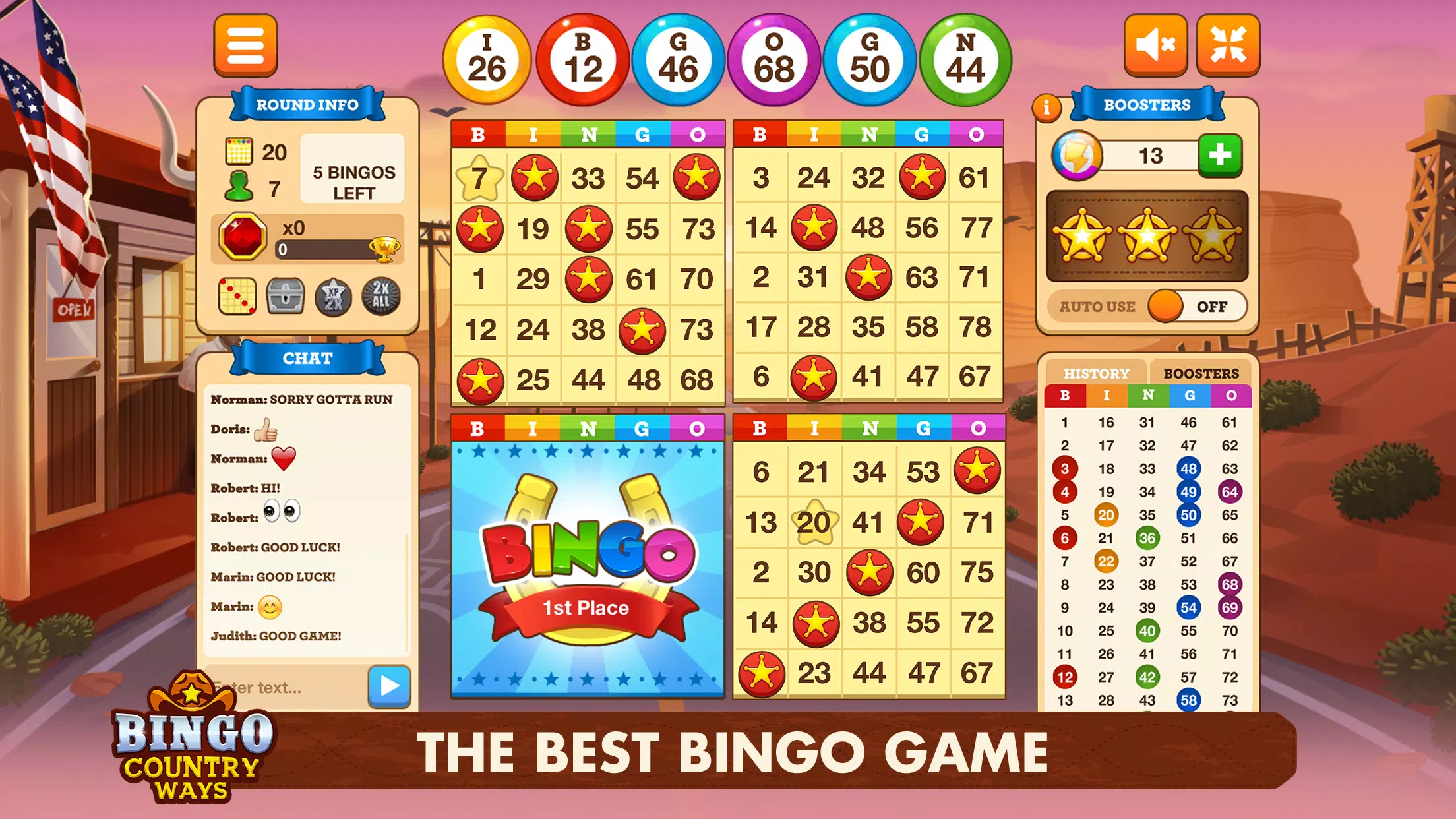 Bingo Country Ways ဖန်သားပြင်ဓာတ်ပုံ 1