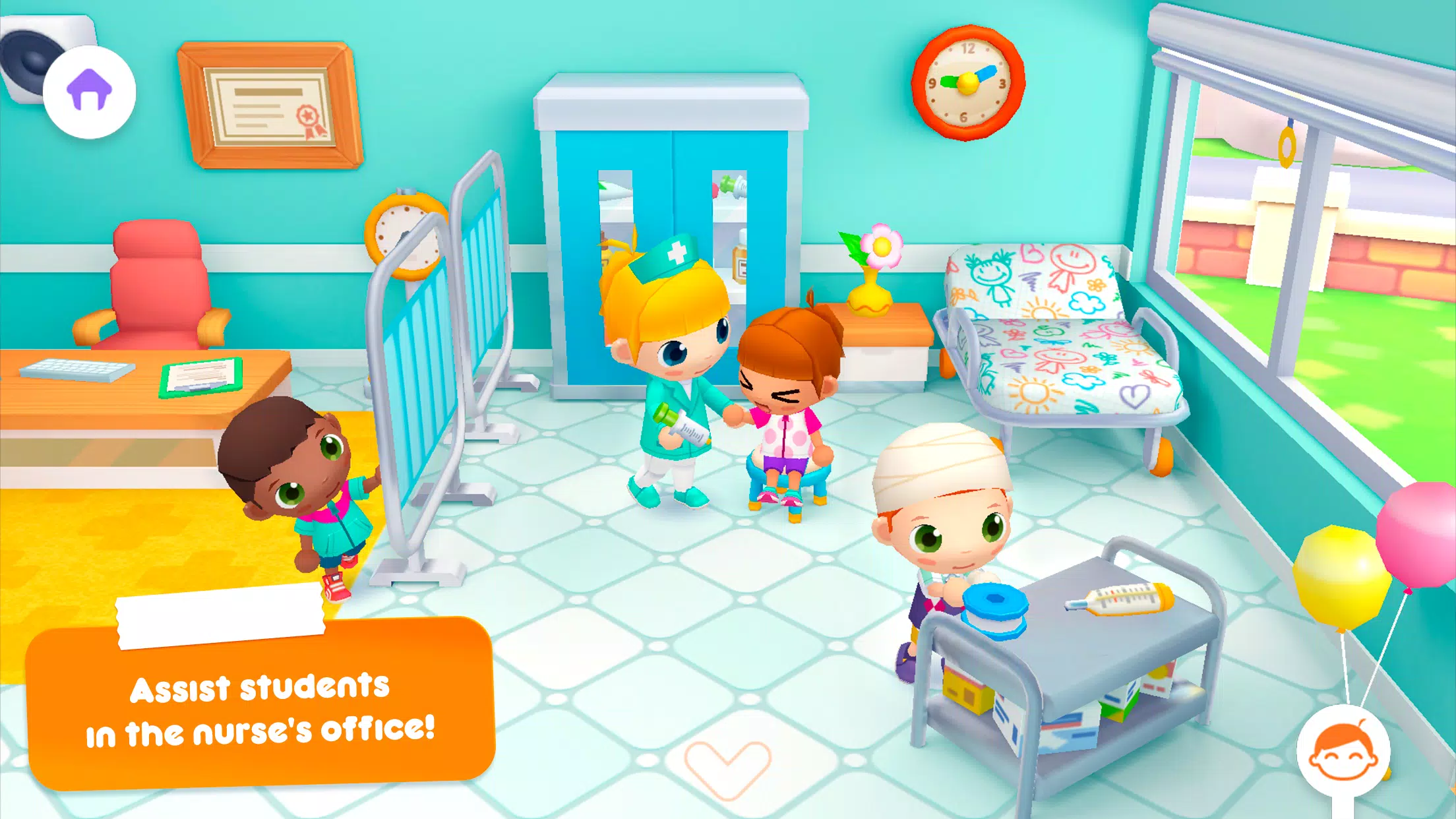 Schermata Sunny School Stories 1