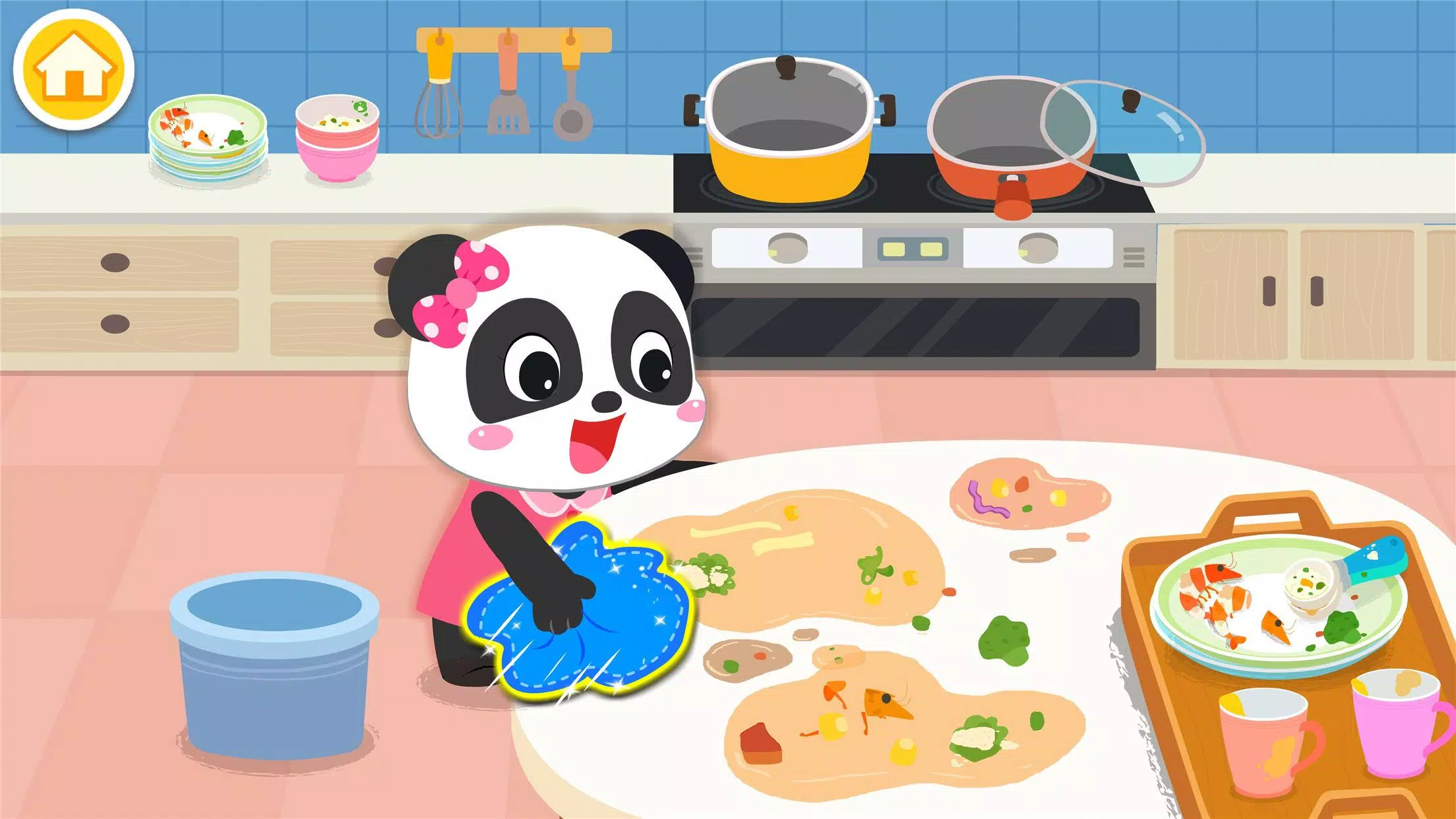 Baby Panda's Life: Cleanup Zrzut ekranu 2