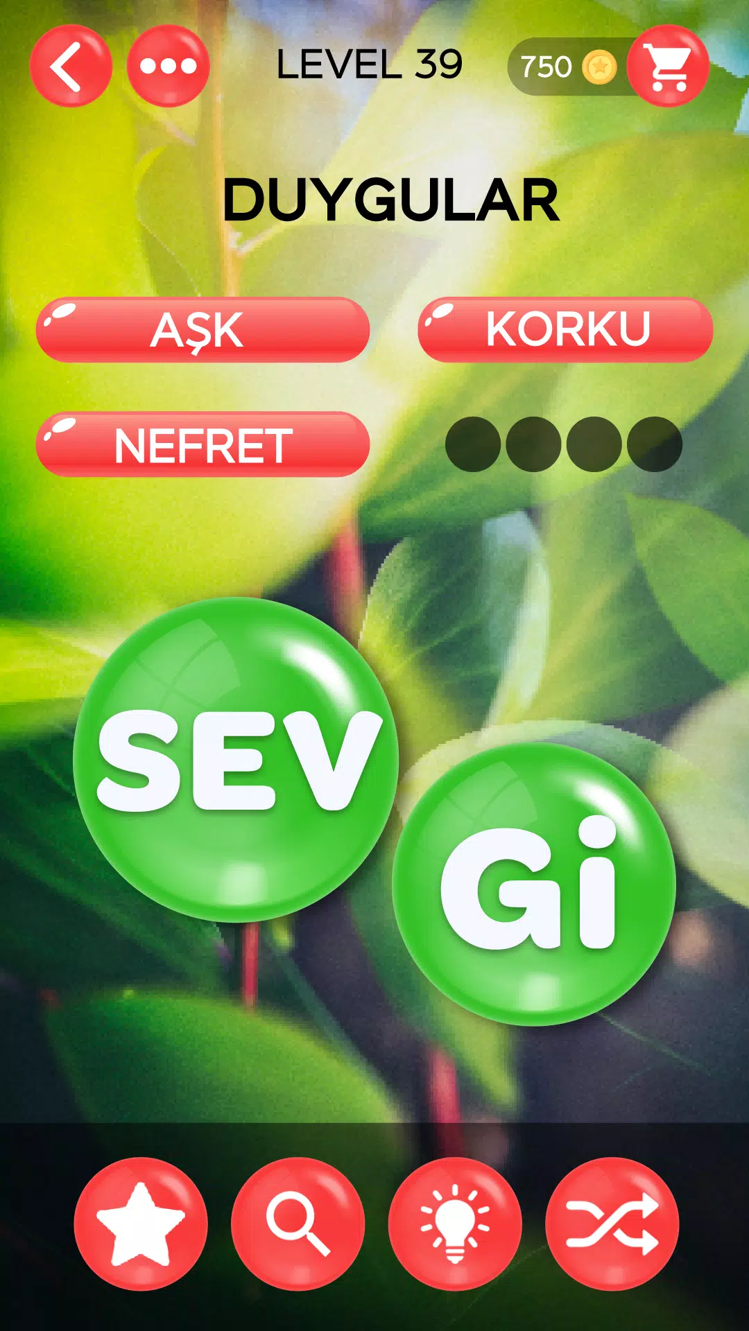 Kelime Şöleni Ekran Görüntüsü 0