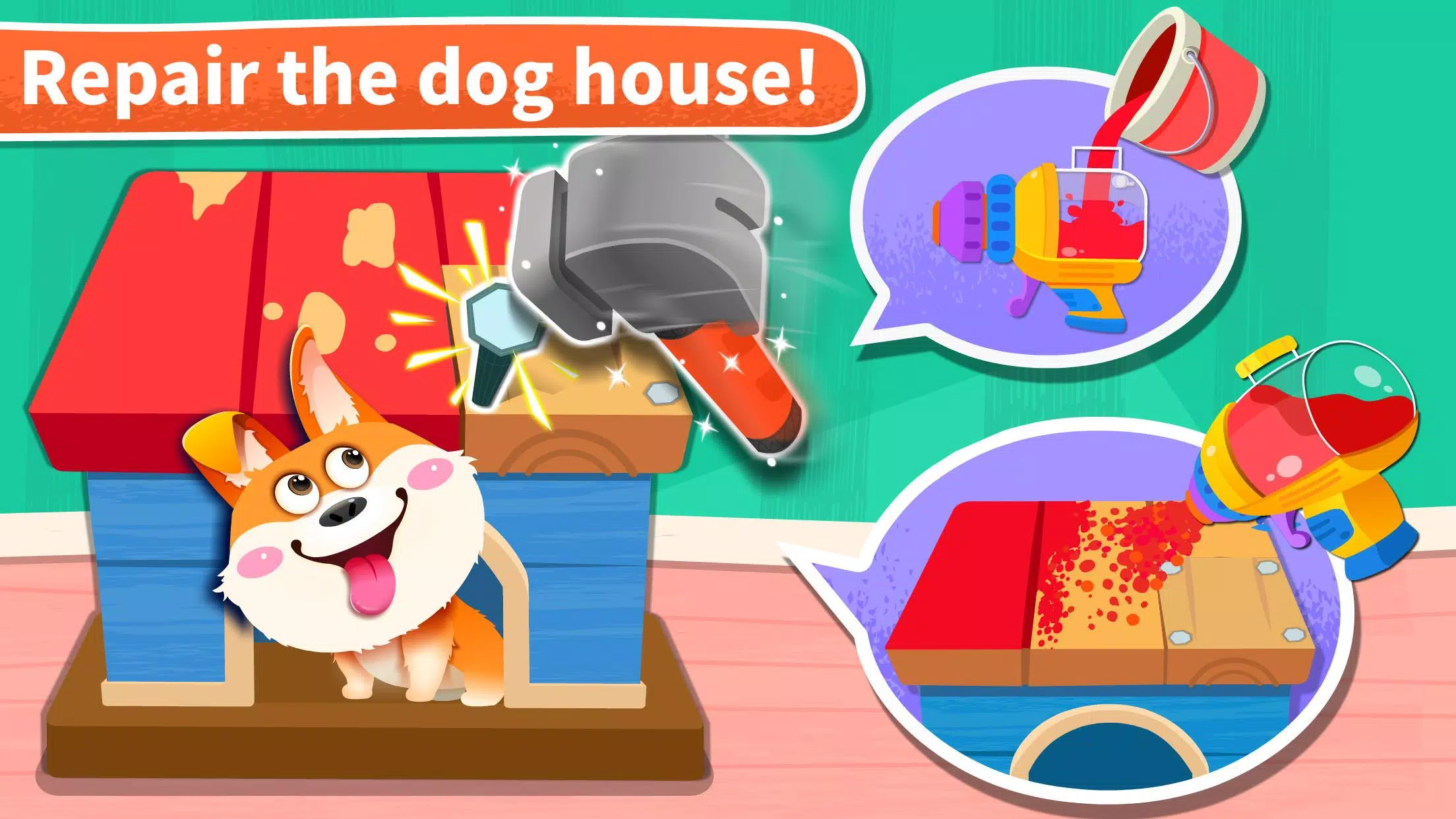 Baby Panda' s House Cleaning 螢幕截圖 1