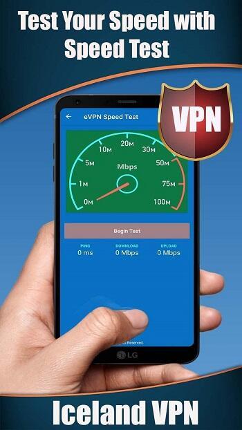 Iceland VPN Ekran Görüntüsü 2