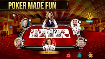 Zynga Poker- Texas Holdem Game Скриншот 1