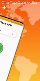 Flash VPN Unlimited Fast Proxy ภาพหน้าจอ 1