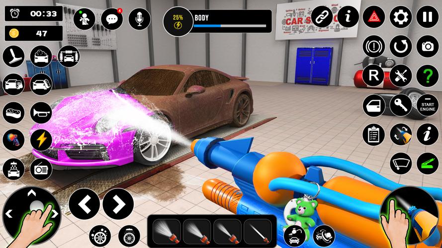Car Wash Games - Car Games 3D ภาพหน้าจอ 3