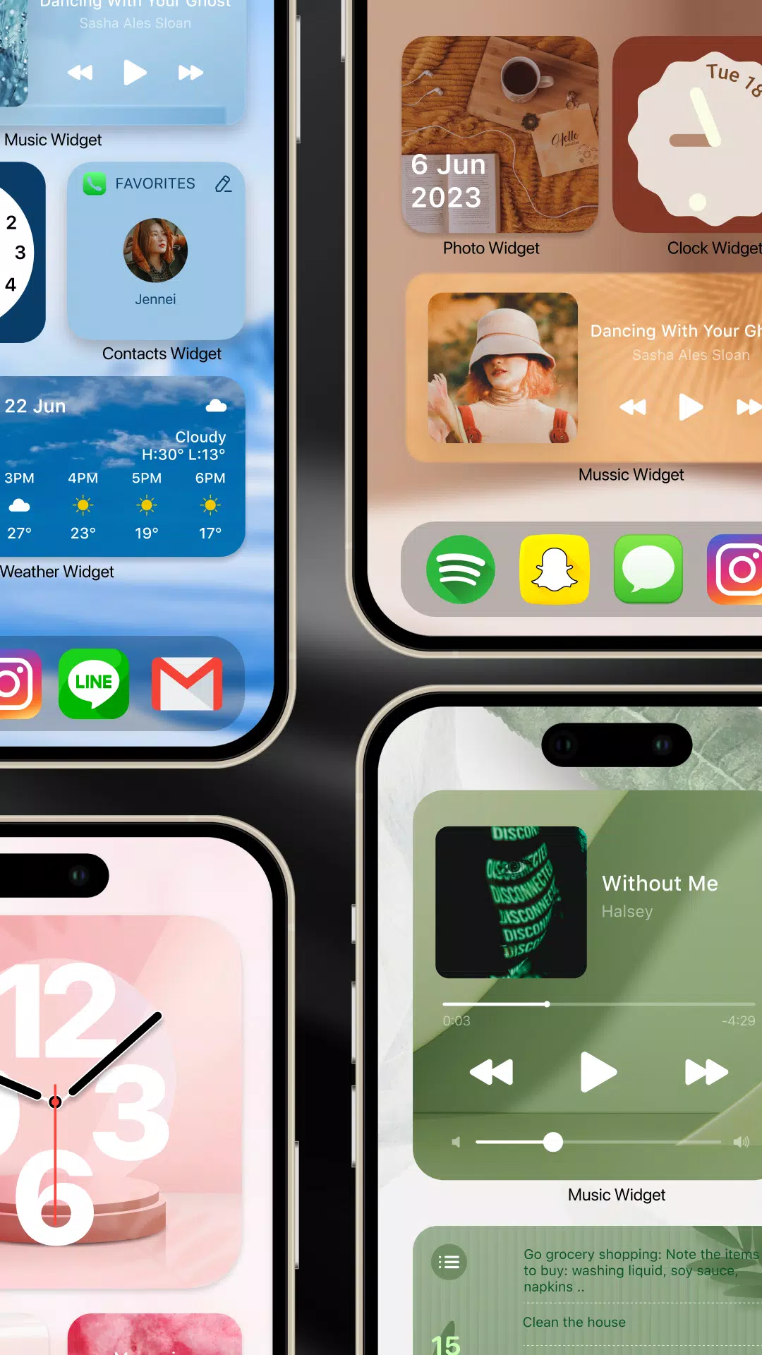 Laka Widgets: Widget OS 18 Ekran Görüntüsü 1