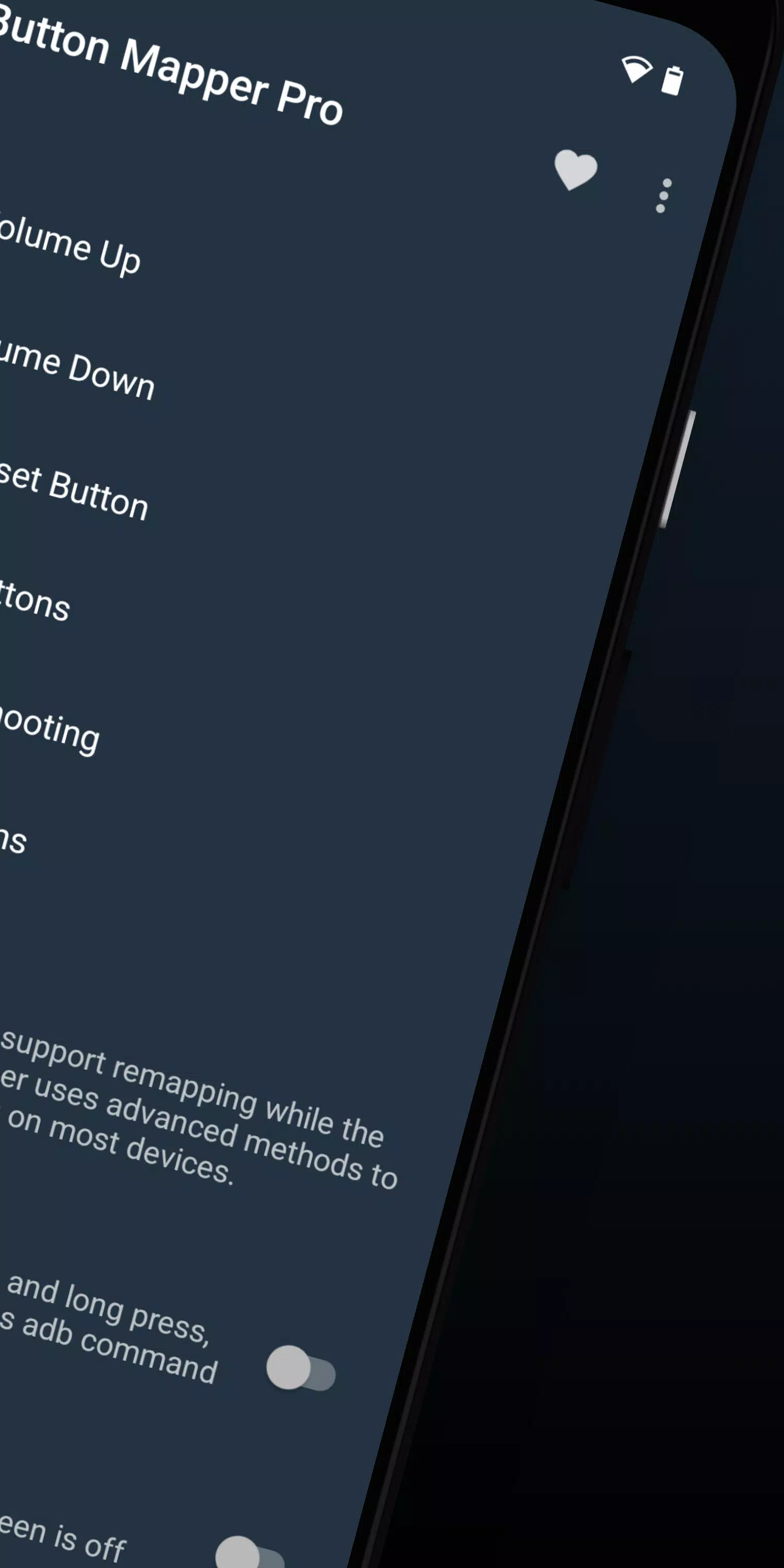 Button Mapper: Remap your keys 螢幕截圖 1