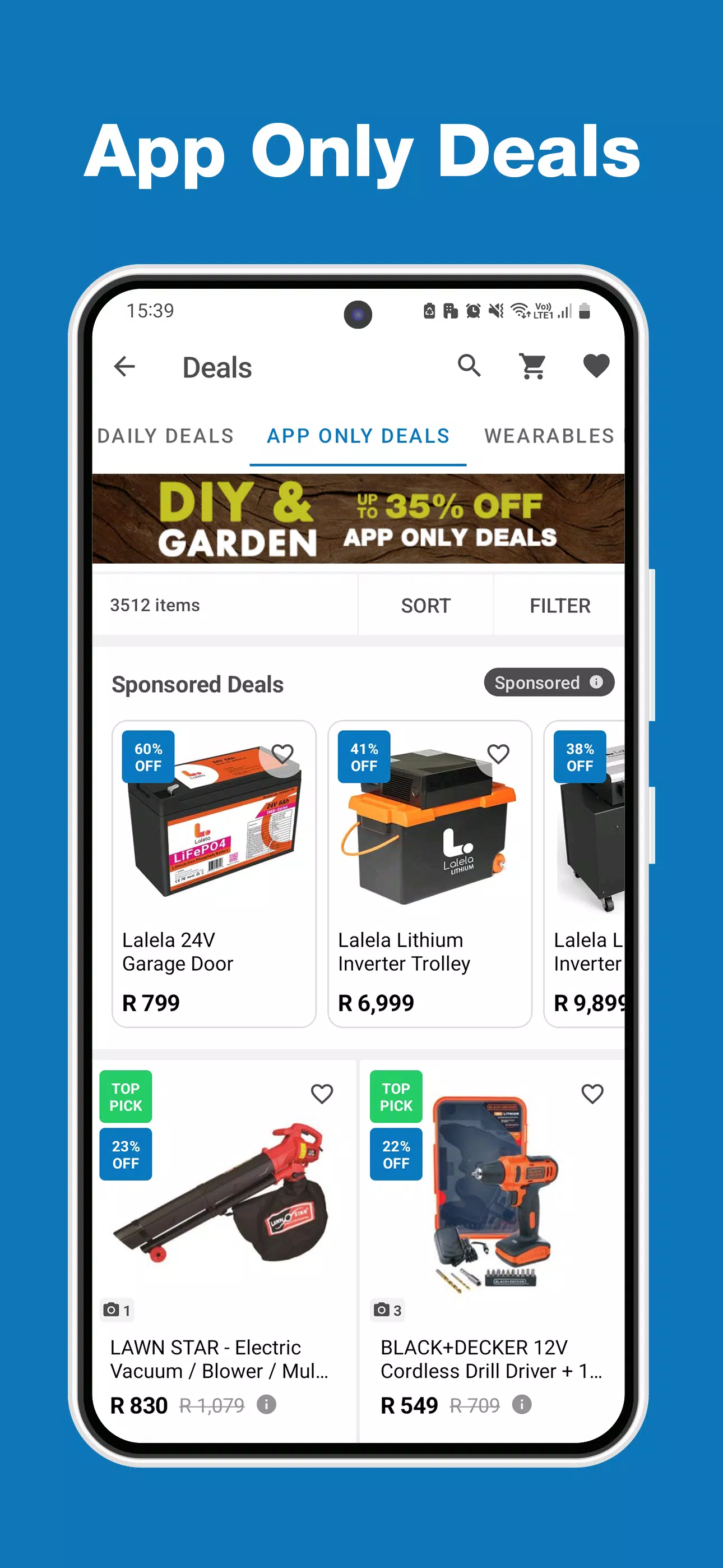 Takealot – Online Shopping App Ảnh chụp màn hình 1