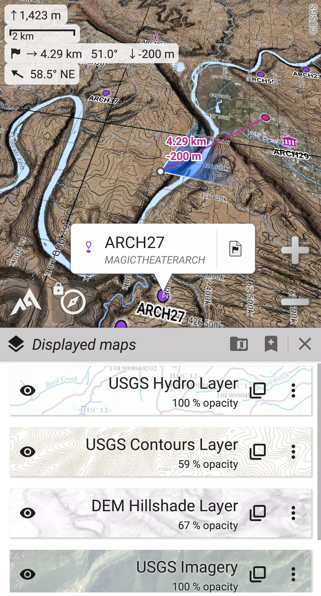 AlpineQuest Explorer Lite应用截图第1张